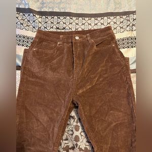 Corduroy flare pants